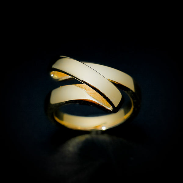 Ribbon Ring 9ct Gold