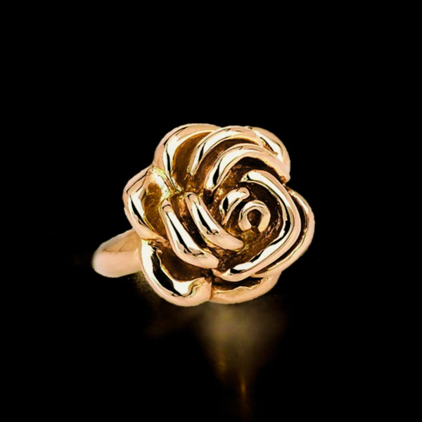 Wild Rose Ring Gold