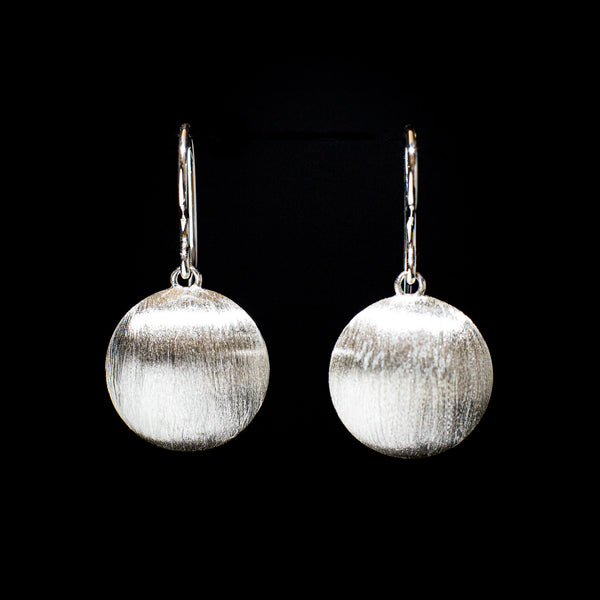 Brushed Sands - Earrings in Silver