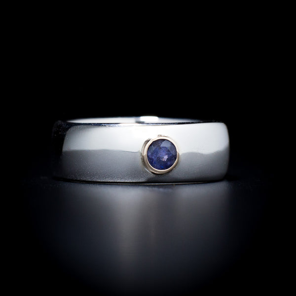 Serpico Gemstone Ring Silver Unisex