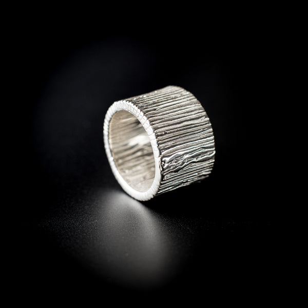 Oak - Ring in Silver - Unisex