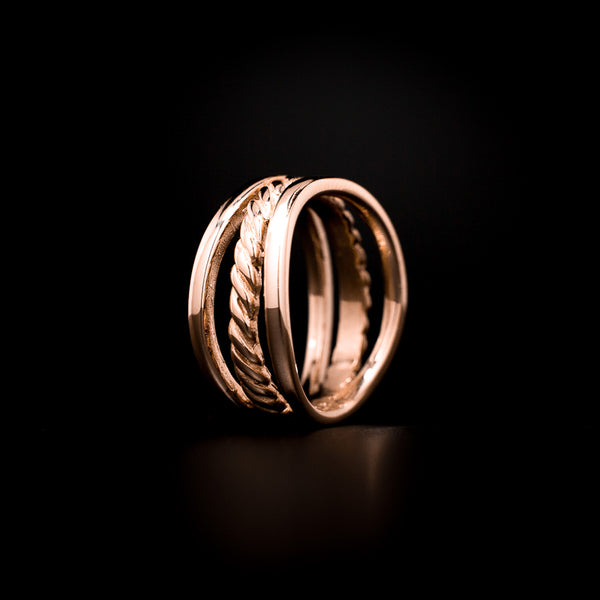 Golden Lasso Ring