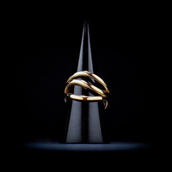 Golden Illusion Ring Gold